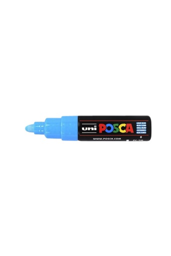 [1386095] Verfstift Posca PC7M breed lichtblauw