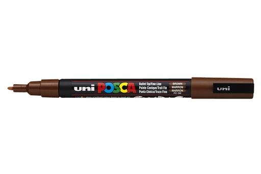 [1386096] Verfstift Posca PC3M fijn bruin