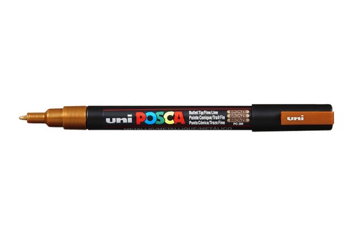 [1386104] Verfstift Posca PC3M fijn brons