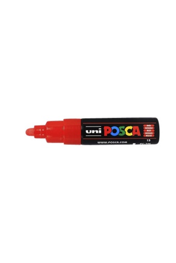 [1386106] Verfstift Posca PC7M breed rood