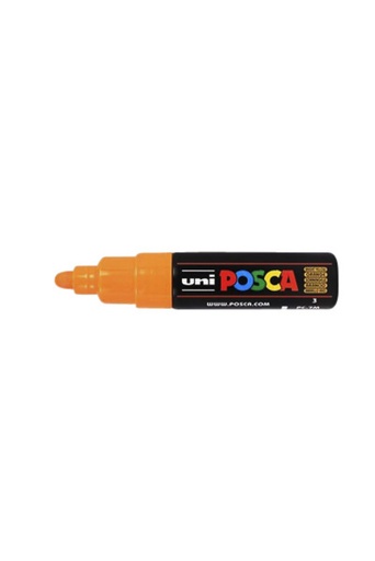 [1386111] Verfstift  Posca PC7M breed oranje