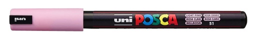 [1386114] Verfstift Posca PC1MR extra fijn lichtroze