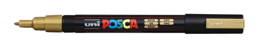 [1386121] Verfstift Posca PC3M fijn goud