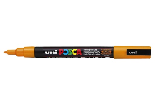 [1386129] Verfstift Posca PC3M fijn oranje