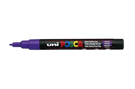 [1386145] Verfstift Posca PC3M fijn paars