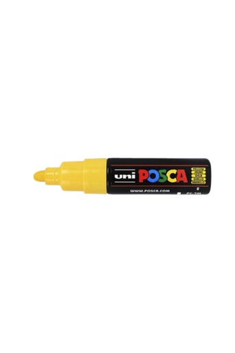 [1386155] Verfstift Posca PC7M breed geel