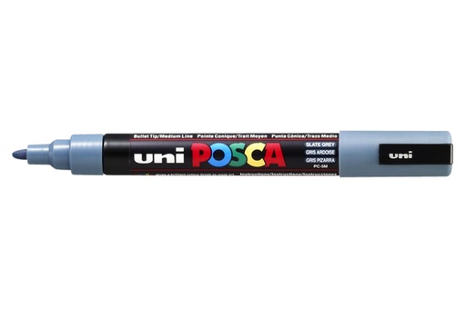 [1386156] Verfstift Posca PC5M medium leisteengrijs