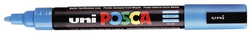 [1386158] Verfstift Posca PC5M medium lichtblauw