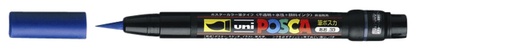 [1386172] Brushverfstift Posca PCF350 1-10mm donkerblauw
