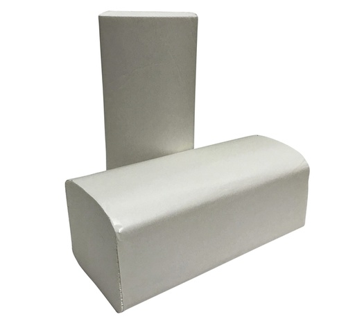 [1386858] Handdoek Cleaninq z-vouw 2-laags 240x210mm 20x160vel wit