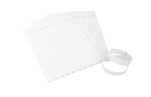 [1386897] Polsband Colop E-mark 250x19mm 100 stuks wit