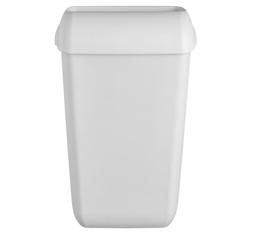 [1386988] Afvalbak Quartzline open inworp 23 liter wit 441402
