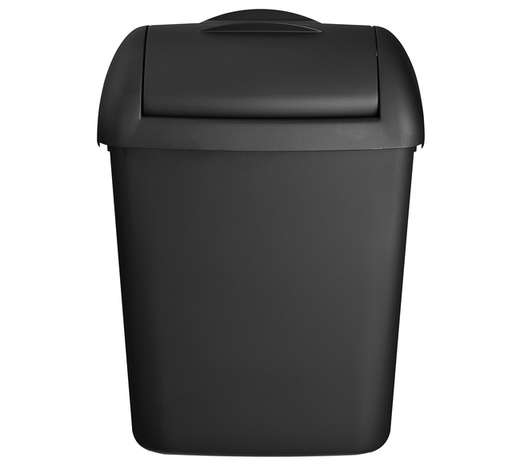 [1387005] Dameshygiënebak Quartzline 8 liter zwart 441458