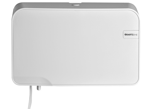 [1387027] Toiletpapierdispenser Quartzline Q2 klein duo wit 441002