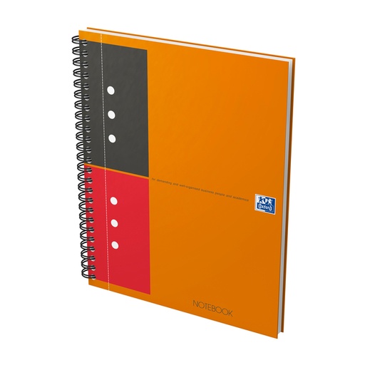 [011384] Spiraalblok Oxford International Notebook A5+ lijn