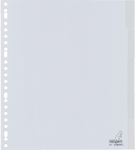 [270651] Tabbladen Kangaro 23-gaats G405FM-B 5-delig + venster breed PP