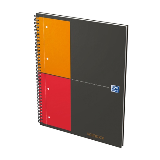 [011385] Spiraalblok Oxford International Notebook A4+ ruit 5mm