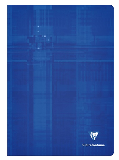 [1388323] Schrift Clairefontaine A4 ruit 4x8mm 80 pagina's 90gr assorti