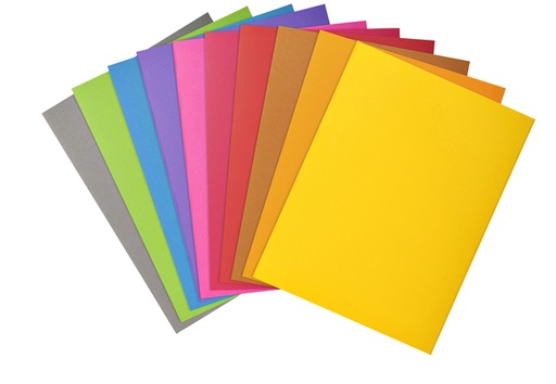 [1388341] Vouwmap Exacompta ROCK'S A4 80g assorti 100 stuks