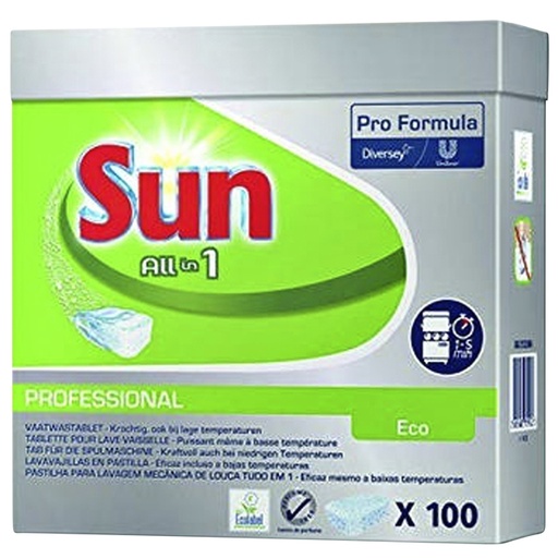 [1388678] Vaatwastabletten Sun All-in-one Eco 100 stuks