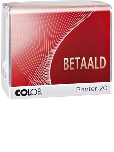 [1388873] Tekststempel Colop Printer 20/L betaald