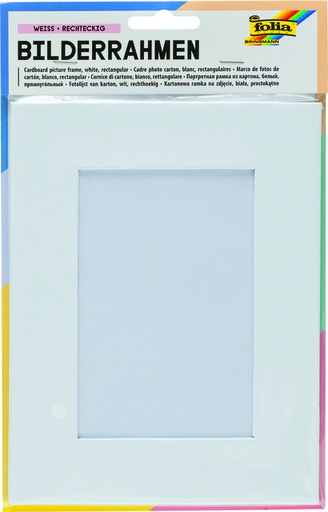 [1388938] Fotoframe Folia 166x216mm karton wit
