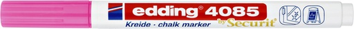 [1388975] Krijtstift edding 4085 by Securit rond 1-2mm neon roze