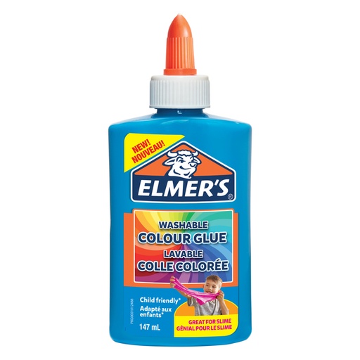 [1389090] Kinderlijm Elmer's opaque blauw