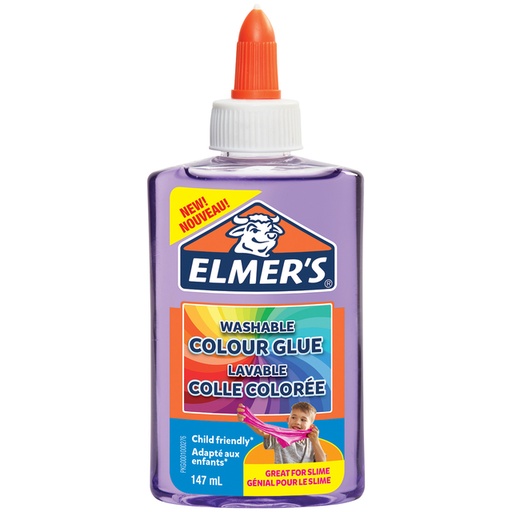 [1389097] Kinderlijm Elmer's transparant paars