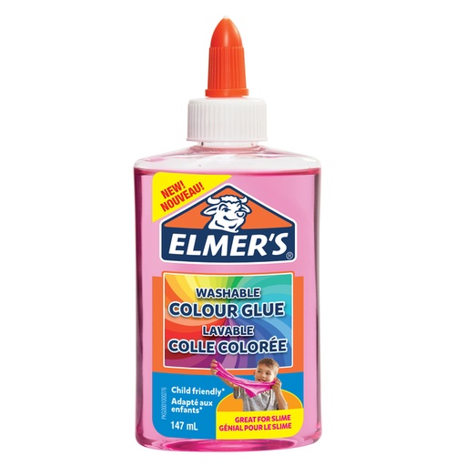 [1389110] Kinderlijm Elmer's transparant roze