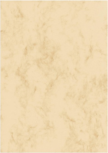 [274819] Designpapier Sigel A4 90gr marmer beige pak à 100 vel