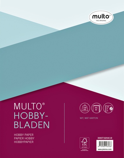 [274960] Interieur Multo hobbypapier A4 23R 20 vel