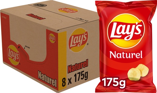 [1396607] Chips Lay's naturel 175 gram