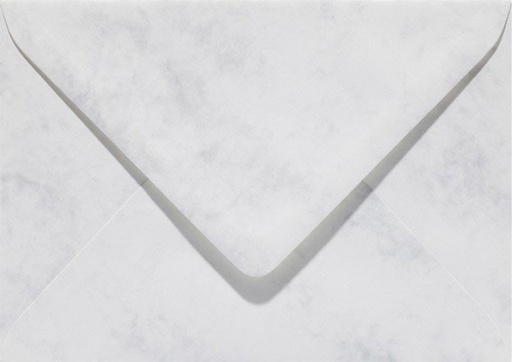 [1397919] Envelop Papicolor EA5 156x220mm marmer grijswit pak à 6 stuks