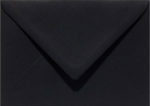 [1397923] Envelop Papicolor EA5 156x220mm ravenzwart pak à 6 stuks