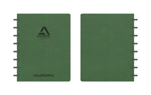 [1398880] Schrift Adoc Business A5 ruit 5x5mm 144 pagina's 90gr groen