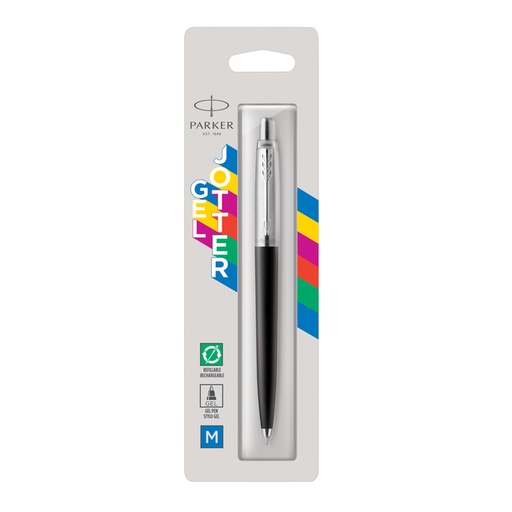 [1399011] Gelschrijver  Parker Jotter Original black CT medium blister à 1 stuk