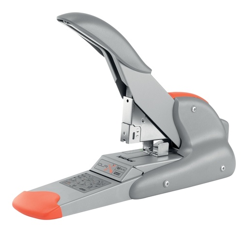 [302421] Nietmachine Rapid Supreme duax heavy duty 170 vel zilver/oranje