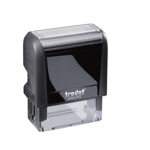 [1399341] Tekststempel Trodat Printy 4912 personaliseerbaar zw 4regels 46x17mm