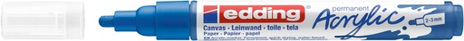 [1400618] Acrylmarker edding e-5100 medium gentiaanblauw