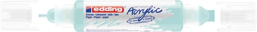 [1400650] Acrylmarker edding e-5400 3D double liner pastel blauw