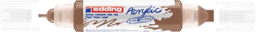 [1400653] Acrylmarker edding e-5400 3D double liner hazelnoot