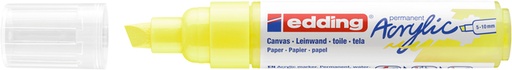 [1400658] Acrylmarker edding e-5000 breed  neon geel
