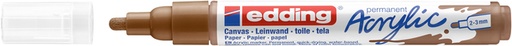 [1400684] Acrylmarker edding e-5100 medium hazelnoot