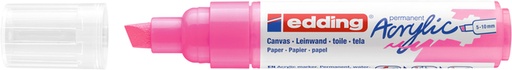 [1400689] Acrylmarker edding e-5000 breed  neon roze