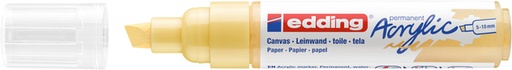 [1400692] Acrylmarker edding e-5000 breed  pastel geel