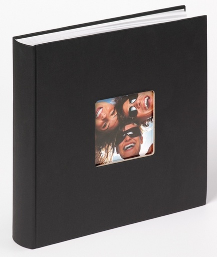 [1400851] Fotoalbum walther design Fun 30x30cm 50vel zwart