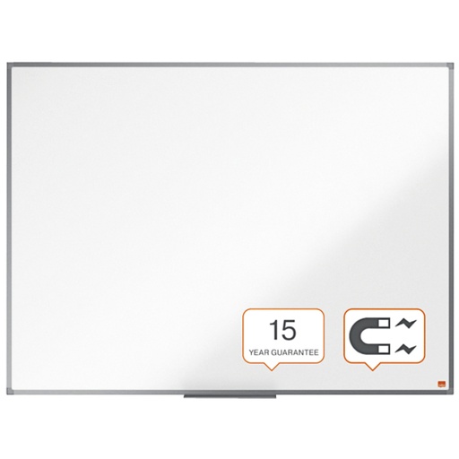 [1400947] Whiteboard Nobo Essence magnetisch 90x120cm staal