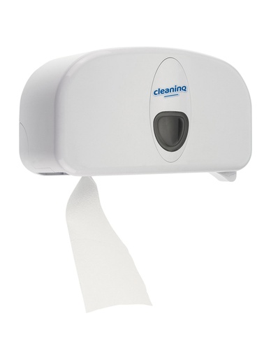 [1401014] Dispenser Cleaninq Duo Toiletpapier wit