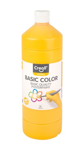 [1401515] Plakkaatverf Creall basic donkergeel 1000ml